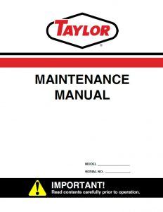 Taylor_Maintenance_Manual